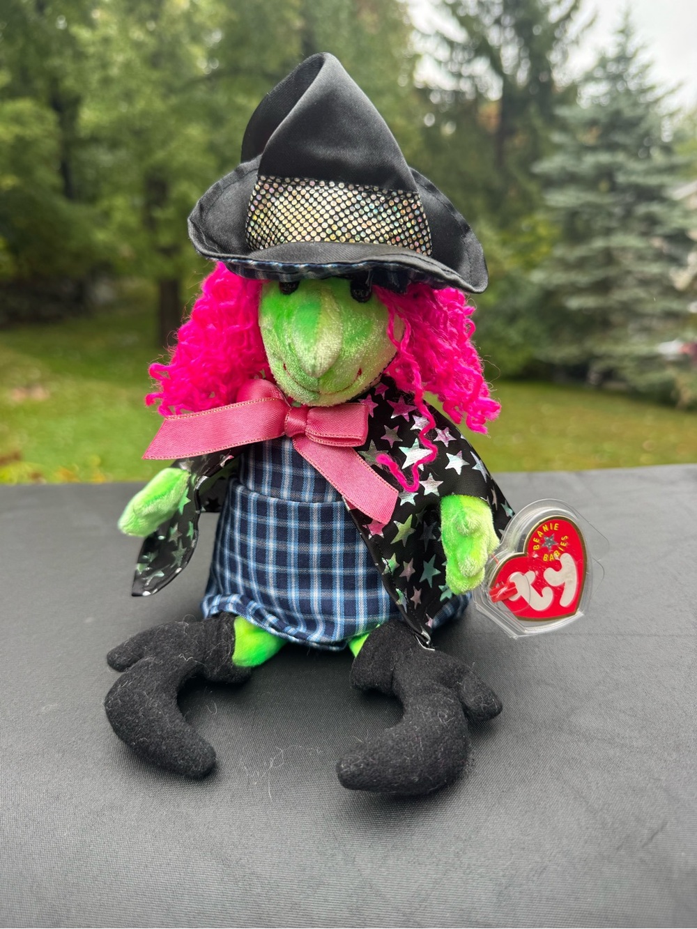 TY Beanie Baby - SCARY the Witch (7 inch)
